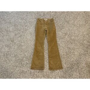 Levi's 726 Flare Pants Corduroy Pants Size 26 Women's Cowgirl Bell Bottom Look